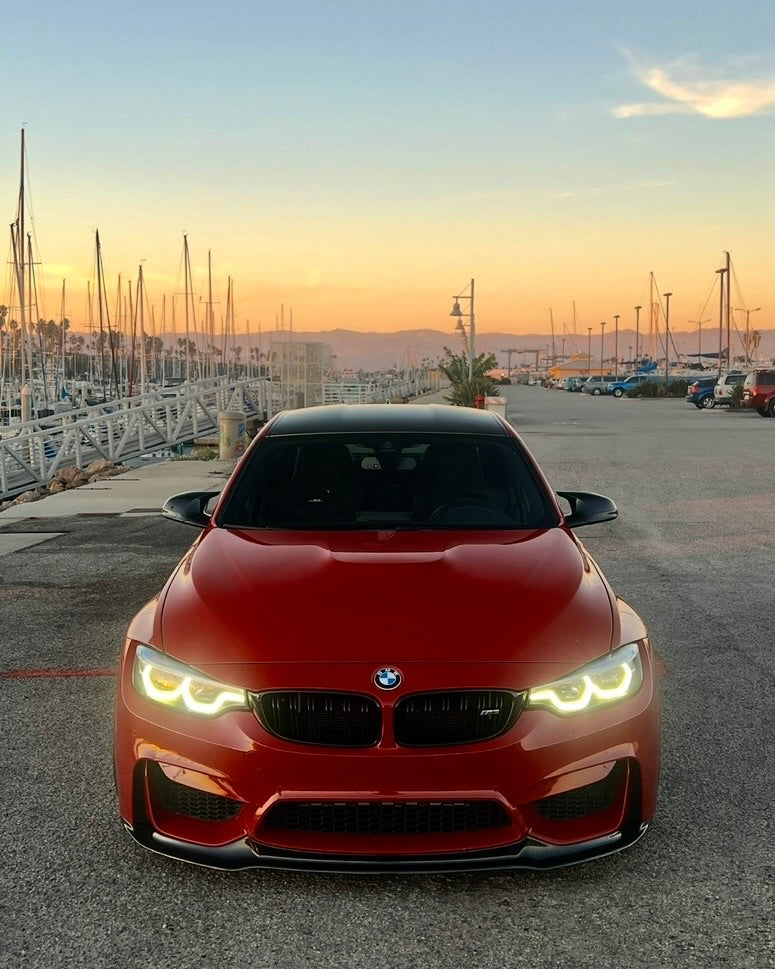 SCL F8X V-STYLE Carbon Fiber Front Lip