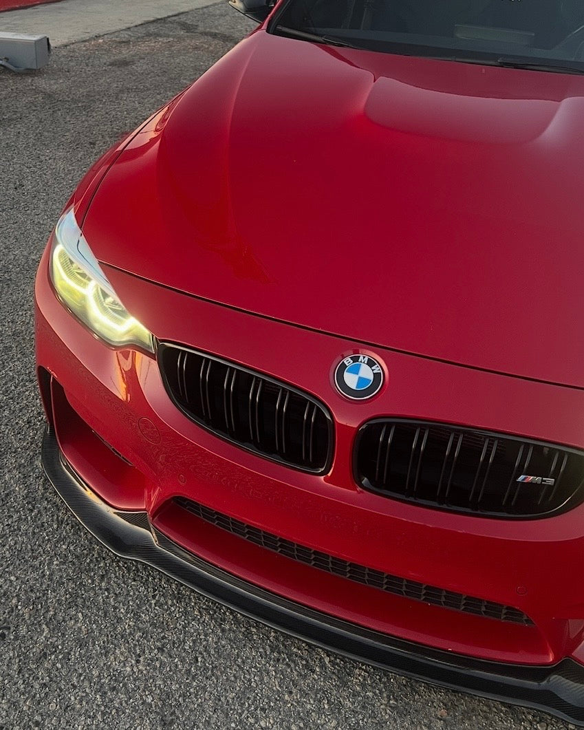 SCL F8X V-STYLE Carbon Fiber Front Lip