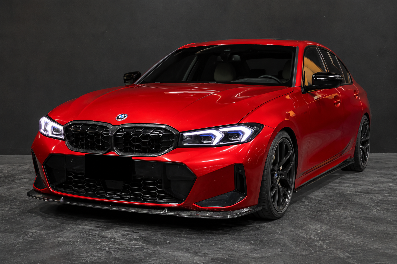 BMW LCI G20 330i / M340i 3D Style Carbon Fiber Front Lip Kit